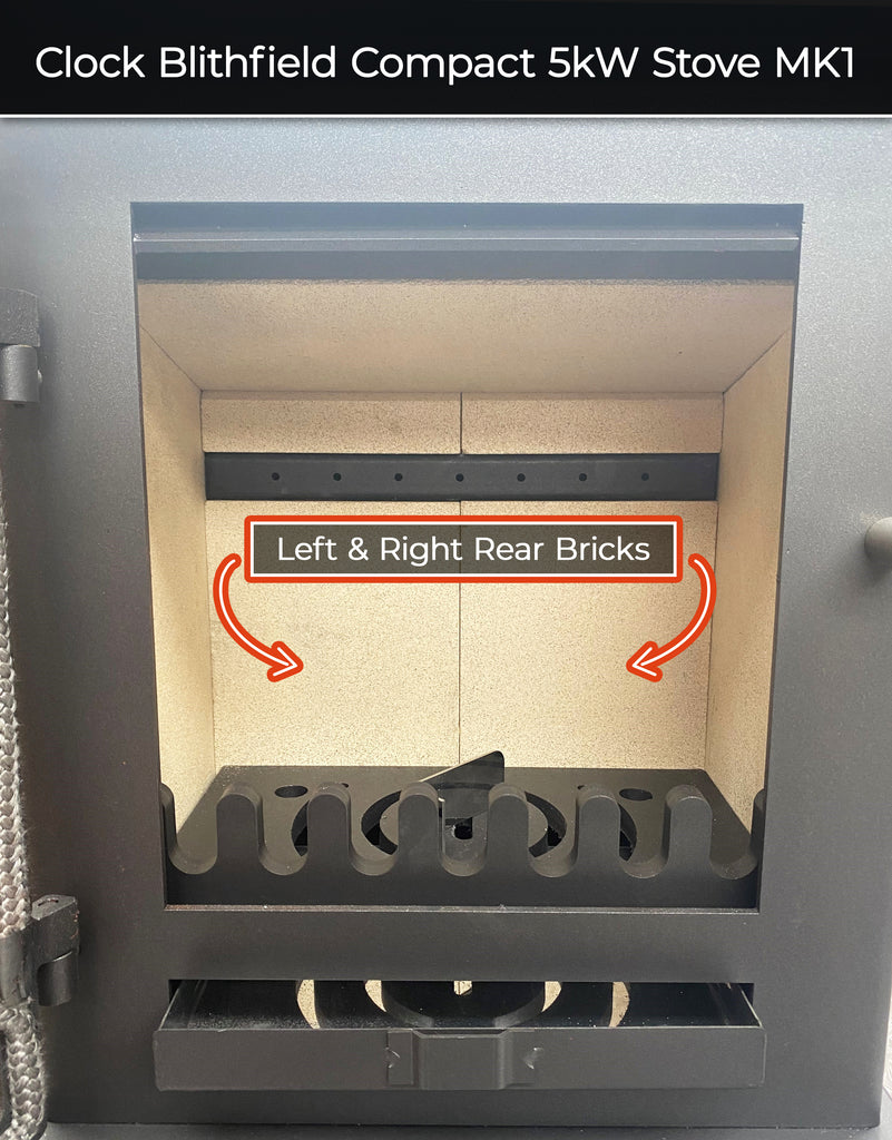Clock Blithfield Compact 5kW Stove MK1 – Clock Woodburners Spares u0026  Accessories